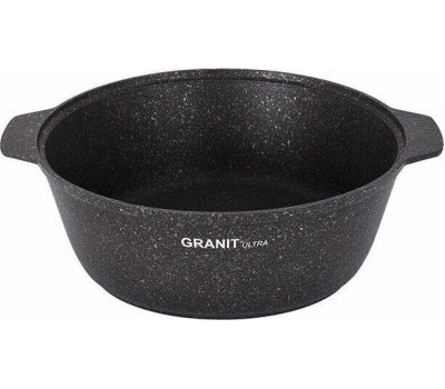 Жаровня КУКМОР жгг31а а/пр литая 3,0л стекл/кр Granit ultra blue