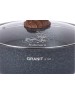 Жаровня КУКМОР жгг31а а/пр литая 3,0л стекл/кр Granit ultra blue