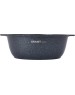 Жаровня КУКМОР жгг31а а/пр литая 3,0л стекл/кр Granit ultra blue
