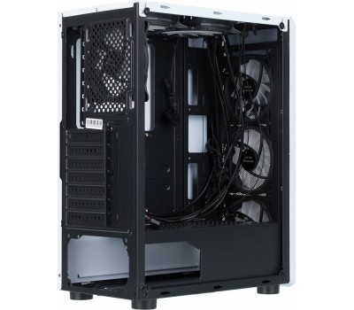 Корпус для ПК FORMULA Корпус CL-3303W RGB белый без БП ATX 6x120mm 2xUSB2.0 1xUSB3.0 audio bott PSU