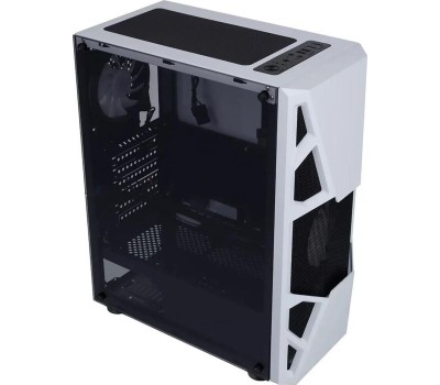 Корпус для ПК FORMULA Корпус CL-3303W RGB белый без БП ATX 6x120mm 2xUSB2.0 1xUSB3.0 audio bott PSU