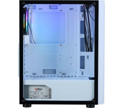 Корпус для ПК FORMULA Корпус CL-3303W RGB белый без БП ATX 6x120mm 2xUSB2.0 1xUSB3.0 audio bott PSU