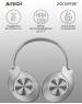Наушники A4TECH 2Drumtek BH300 1м белый/серый (BH300 GRAYISH WHITE)