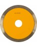 Алмазный диск DENZEL Диск алмазный отрезной 115 х 22,2 мм, сплошной, супертонкий, горячий пресс, мокрое резание 73043