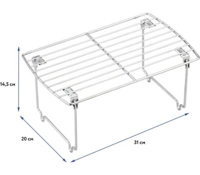 Полка-органайзер UNISTOR BARKLY для кухни, складная 212376