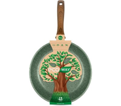 Сковорода НЕВА МЕТАЛЛ ПОСУДА EW126 Eco Way а/пр литая 26см