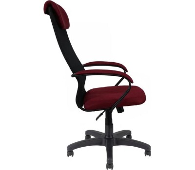 Кресло компьютерное ЯРКРЕСЛА Кр76 ТГ ПЛАСТ TW бордовая