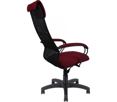 Кресло компьютерное ЯРКРЕСЛА Кр76 ТГ ПЛАСТ TW бордовая