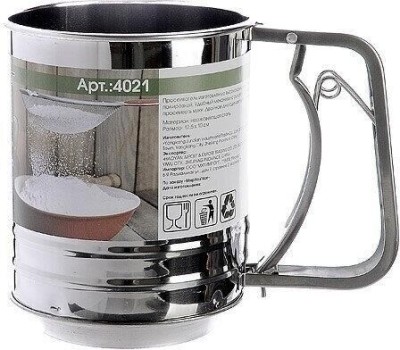 РОССИЯ 4021 Просеиватель с ручным механи для муки