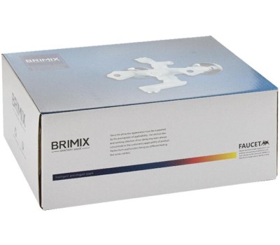 Смеситель для ванной BRIMIX 4401 Смеситель в ванную короткий излив, металлокерамика, с шаровым переключением, из высокопрочного пластика АБС - БЕЛЫЙ