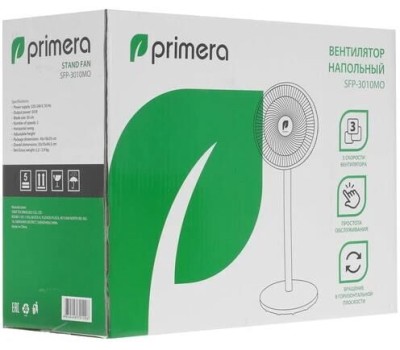 Вентилятор PRIMERA SFP-3010MO белый