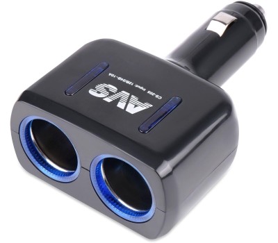 Разветвитель AVS CS205 прикуривателя 12/24 (на 2 выхода) 43745