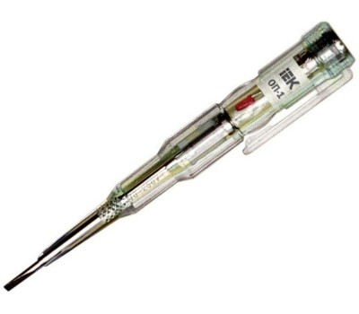 IEK Отвертка пробник ОП-1 в компл.:1 предмет (TPR10)