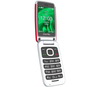 Телефон мобильный FONTEL FL280, красный