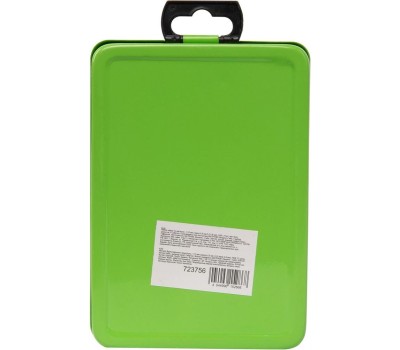 Набор сверл СИБРТЕХ Набор сверл по металлу, 1-10 мм, (через 0.5 мм +3.2 и 4.8 мм) HSS 21 шт, металлический бокс, цилиндрический хвостовик 723756