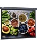 Экраны CACTUS Экран Wallscreen CS-PSW-152X203-SG, 203х152 см, 4:3, настенно-потолочный серый