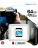 KINGSTON Карта памяти SDXC UHS-I U3 Canvas Go Plus 64 ГБ, 170 МБ/с, Class 10, SDG3/64GB, 1 шт., без адаптера