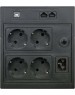 PowerCom Raptor RPT-800AP ИБП {800 ВА/ 480 Вт, AVR, USB, RJ11/RJ45, 3 xC13 с резервным питанием} (792811)