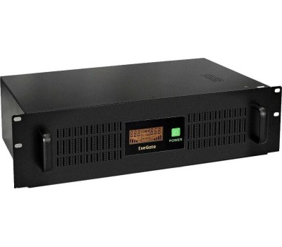 ИБП Exegate EX293850RUS ИБП ExeGate ServerRM UNL-1000.LCD.AVR.2SH.3C13.USB.2U <1000VA/650W, Color LCD, AVR, 2*Schuko+3*C13, USB, 2U, установка в стойку, Black>