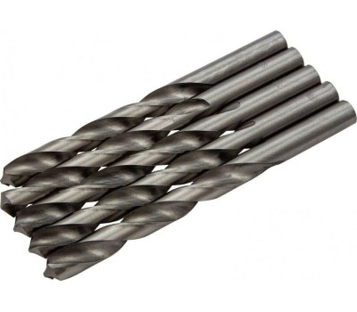 Сверло MATRIX Сверло по металлу, 12 мм, полированное, HSS, 5 шт, цилиндрический хвостовик 72020