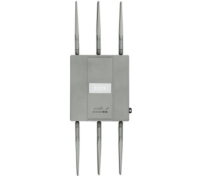Точка доступа D-LINK Точка доступа DAP-2695/RU/A1A, AC1750, 2.4/5ГГц, 2xRJ45, серый
