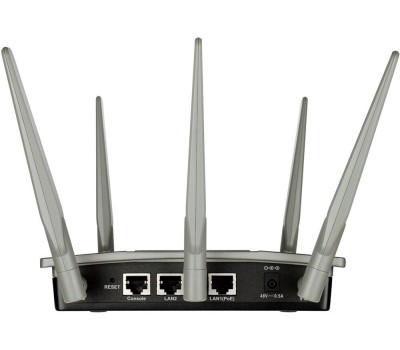 Точка доступа D-LINK Точка доступа DAP-2695/RU/A1A, AC1750, 2.4/5ГГц, 2xRJ45, серый