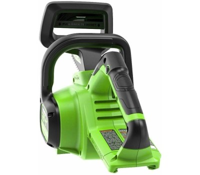 Цепная пила GREENWORKS Цепная пила GD24CS30K2, аккумуляторная, 24В, 2Ач, с одним аккумулятором [2007007ua]