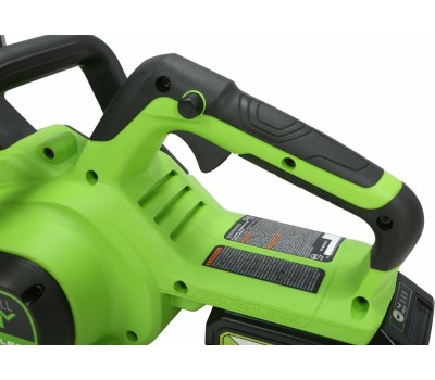 Цепная пила GREENWORKS Цепная пила GD24CS30K2, аккумуляторная, 24В, 2Ач, с одним аккумулятором [2007007ua]