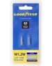 Лампа светодиодная GOODYEAR Автолампа GY W1.2W 12V 1.2W W2x4.6d (блистер: к-т 2шт)