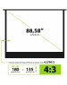 Экраны CACTUS Экран FloorExpert CS-PSFLE-180X135, 180х135 см, 4:3, напольный