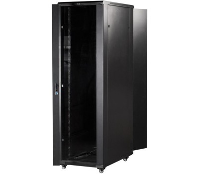 Электроника / Телекоммуникационные шкафы LANMASTER Шкаф коммутационный TWT-CBB-27U-6X8-P1 напольный, перфорированная передняя дверь, 27U, 600x800 мм