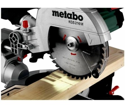 Торцовочная пила METABO Торцовочная пила KGS 216 M, 1500Вт, 216мм [619260000]