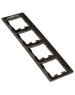 SCHNEIDER ELECTRIC Рамка GSL000704 (GSL000704) накладная 4шт горизонтальный монтаж пластик антрацит