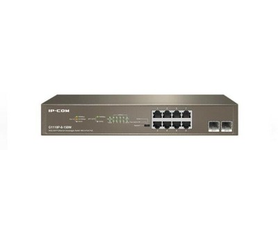 IP-COM Коммутатор G1110P-8-150W, неуправляемый