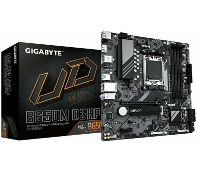 Материнская плата GIGABYTE Материнская плата B650M GAMING PLUS WIFI, Socket AM5, AMD B650, mATX, Ret