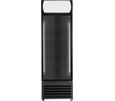 NORD (CH) Витрина холодильная NORD RSC 400 GBB черная
