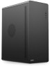 Корпус для ПК CBR Корпус ATX Miditower U500, без БП, 1*USB 3.0 Type-C, 1*USB 3.0, 1*USB 2.0, HD Audio+Mic, Black [PCC-ATX-U500-WPSU]