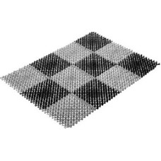 Коврик VORTEX 23005 Коврик ТРАВКА 42*56см черно-серый