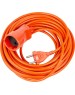 Силовой удлинитель UNIEL (UL-00010793) YX10-101 /UCK-1N/2x1,00/10M/O ORANGE