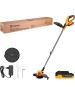 Триммер садовый аккумуляторный DEKO DKTR21 Max, 2*3.0Ач 063-4239-1 (1 коробка)