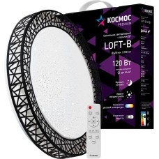 Светодиодный настенно-потолочный светильник КОСМОС KSLofB120W белый