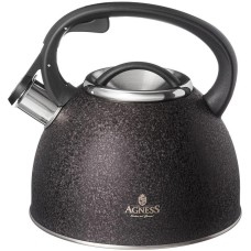 Чайник AGNESS 907-251 BLACK индуция 2,5л