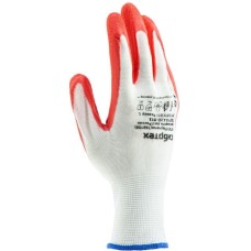 СИБРТЕХ Перчатки трикотажные полиэфирные, латексное рельефное покрытие, Россия, 67767