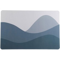 РЫЖИЙ КОТ Коврик для ванной с противоскользящей основой, прямоугольный, серый (110065)