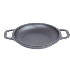 РОССИЯ 0036-4 Крышка-cковорода чугунная, 36 см, с двумя ручками