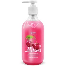 Жидкое мыло GRASS 126400 Milana спелая черешня с дозатором (флакон 500мл)
