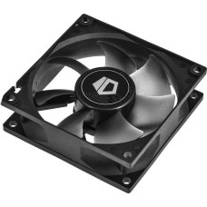 ID-COOLING Вентилятор NO-8025-SD 80мм, 3-pin, 2000об/мин, 21 дБ, черный, Ret