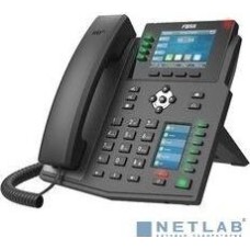 IP-телефон Fanvil X5U SIP телефон черн., с б/п