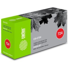 Картридж CACTUS Картридж CS-C724, 724, черный / CS-C724