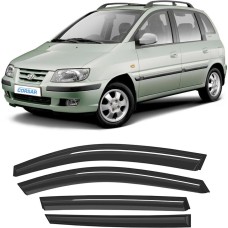 Дефлекторы CORSAR Дефлекторы Hyundai Matrix 01-10 хетчбек, нак., 4шт